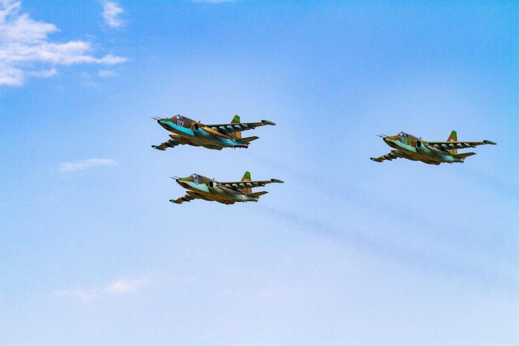 Fighter jets