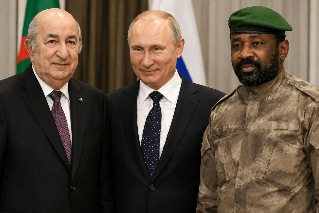 Algeria, Mali and Russia