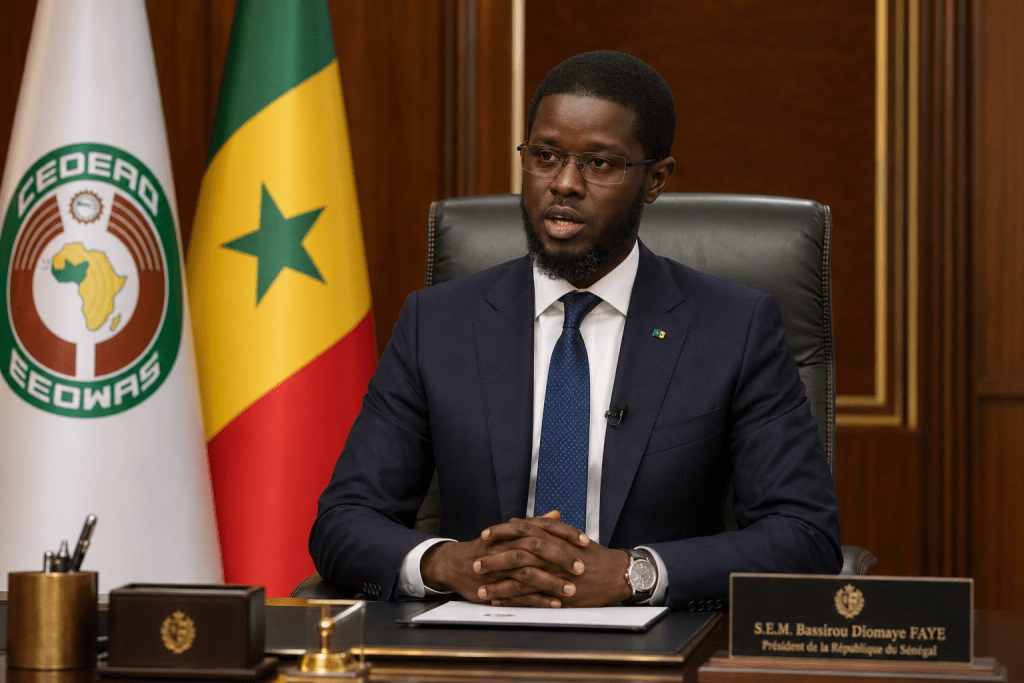 President Bassirou Diomaye Faye
