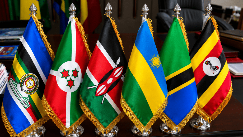 East Africa Flags