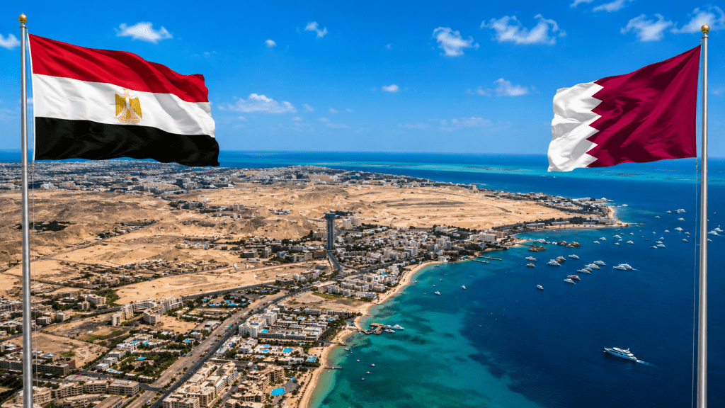 Egypt coastline